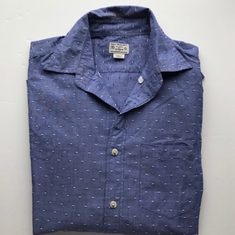 J Crew Chambray Buttondown - image 1